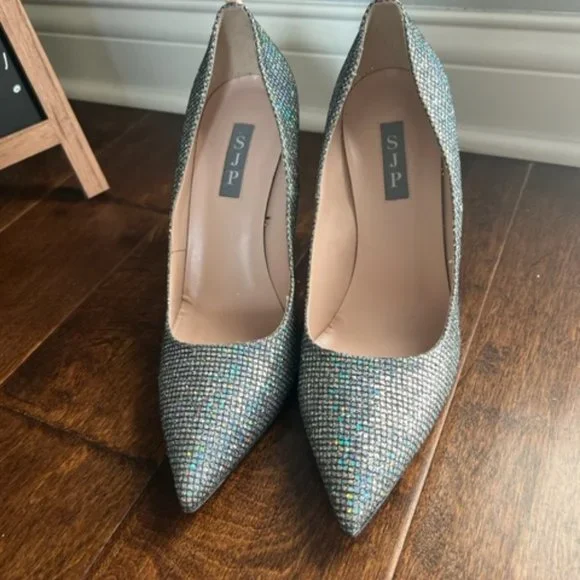 SJP sarah jessica parker Fawn 100 new no box 40.5 - Picture 4 of 7